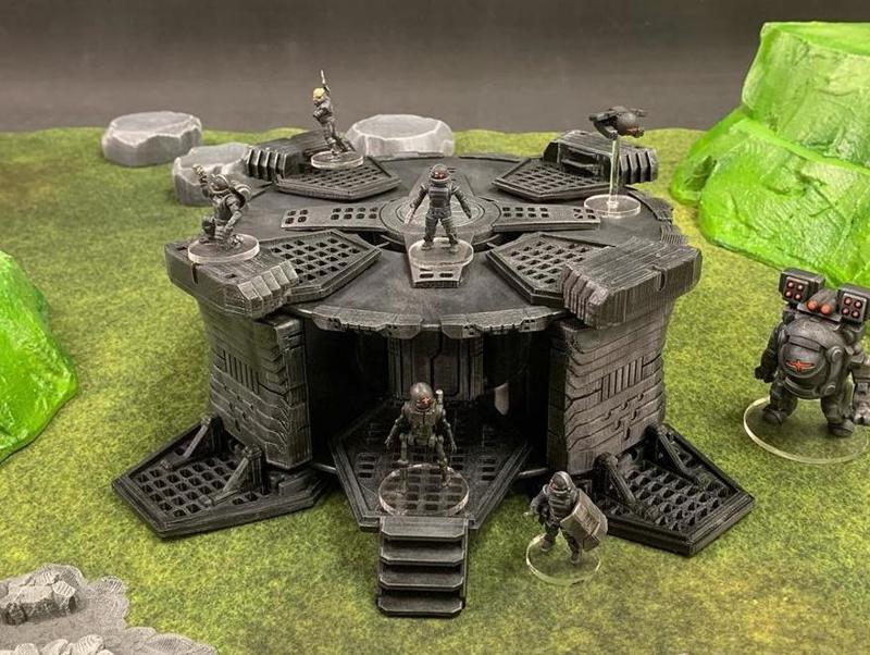 Spoolstruct: Subterranean Complex Entrance