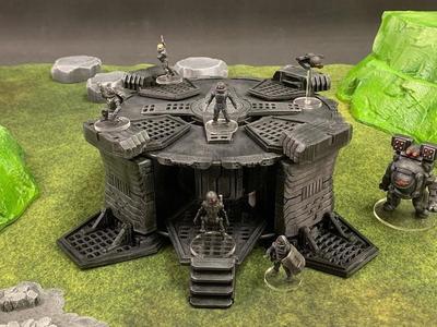 Spoolstruct: Subterranean Complex Entrance