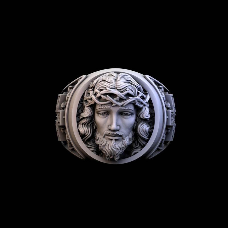 Finger Ring with Jesus