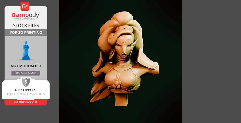 Urbosa Bust Zelda Breath of the Wild