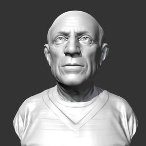 Pablo Picasso 3D print model
