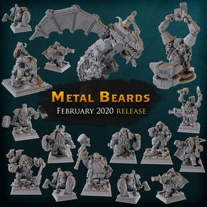 Titan Forge Miniatures - 2020 - February - Metal Beards