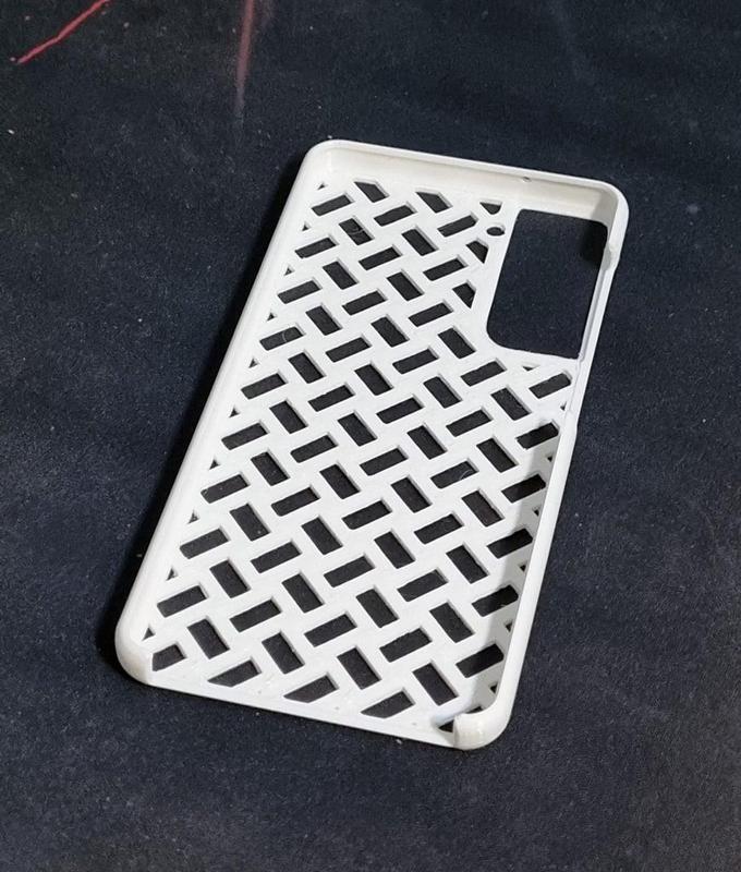 S21 FE Basketweave Cover