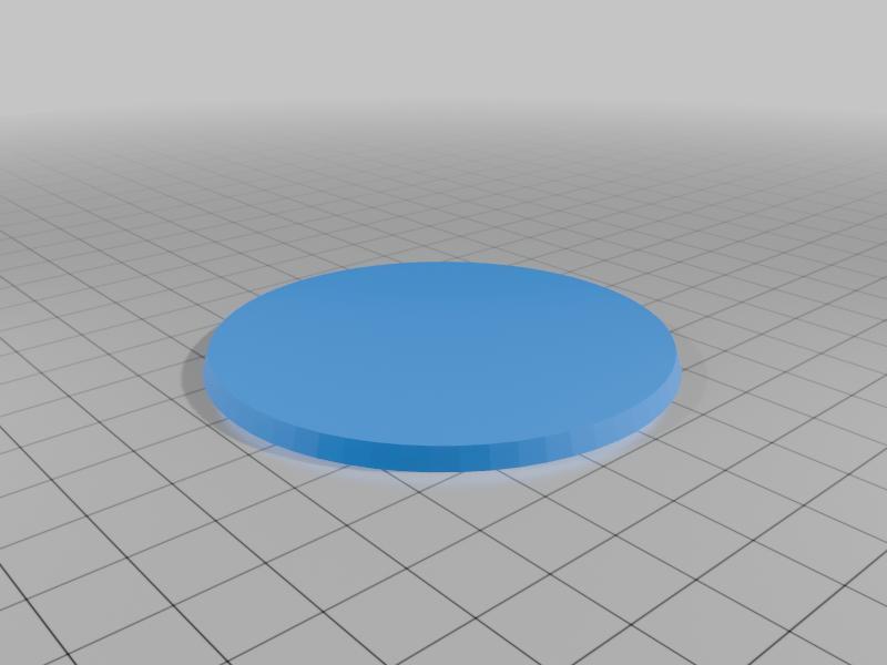 WARGAME ROUND BASE 70 mm