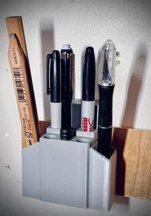 Pencil & Pen Holder (French Cleat)