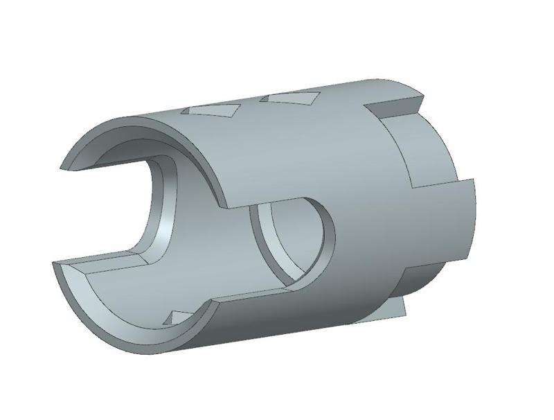muzzle brake for gelblaster