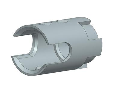 muzzle brake for gelblaster