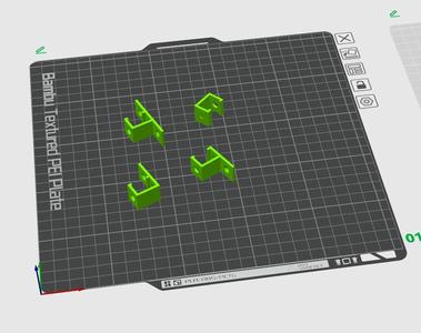 RGB Light Strip Mounting Clip