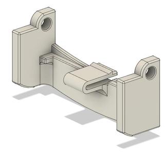 Latch for Ubbink skylight (Dutch: Dakraam)