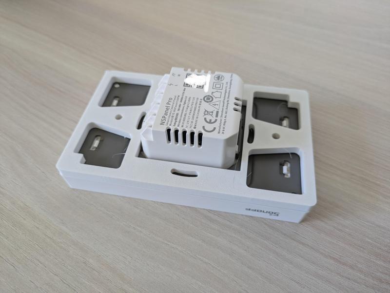 Sonoff NSPanel Pro 120 Adapter für 68mm Installationsdose