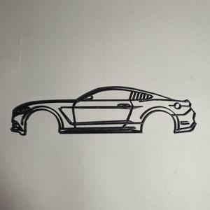 Ford mustang GT 2015 silueta