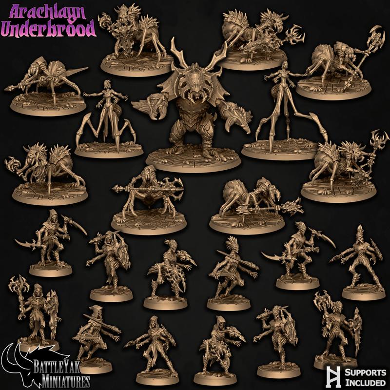 Arachlayn Underbrood Character Pack