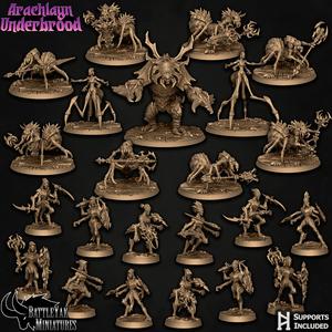 Arachlayn Underbrood Character Pack