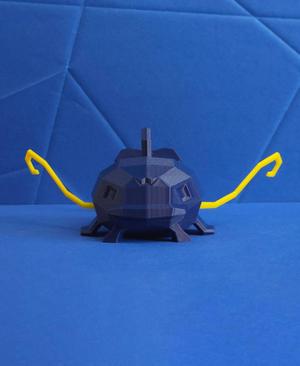 Whiscash Low Poly Pokemon