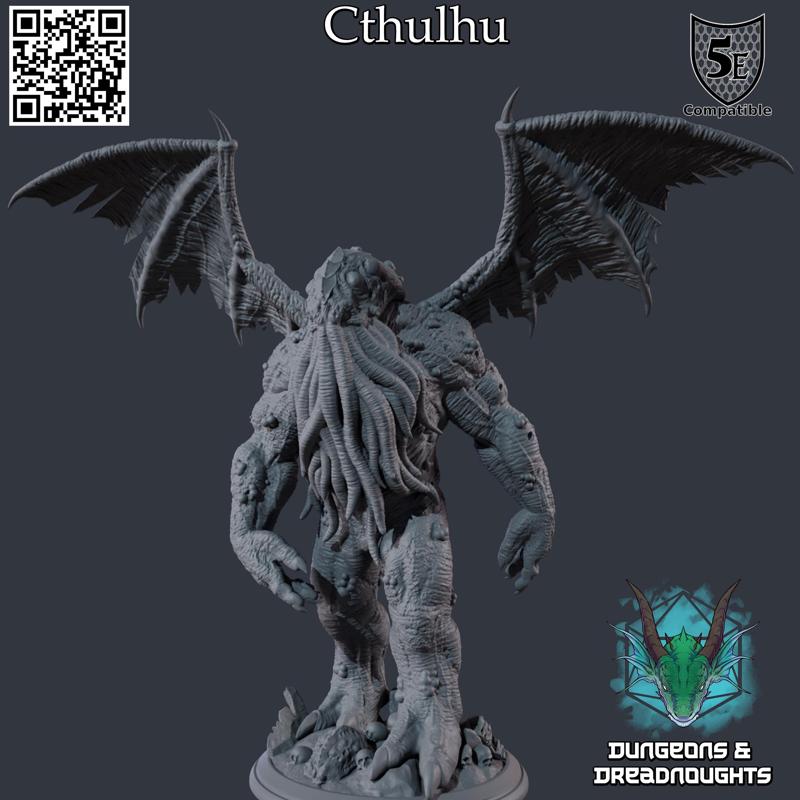 Cthulhu  - 5e Stats/ Monster Included