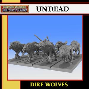 UNDEAD: Dire Wolves Unit