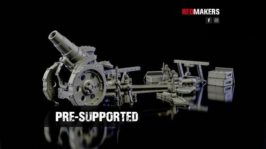 Medusa Cannon - Heavy artillery of the Imperial Force