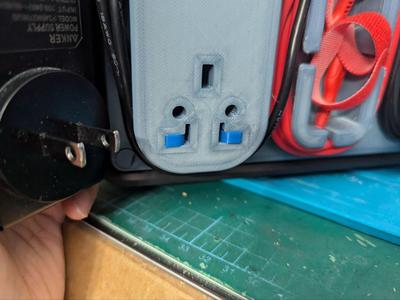 Anker Powerhouse 521 - Backplate North American (1-15P) Plug Tightener