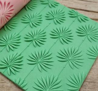 Leaves Texture Roller for Polymer Clay | Seamless & Realistic Impressions