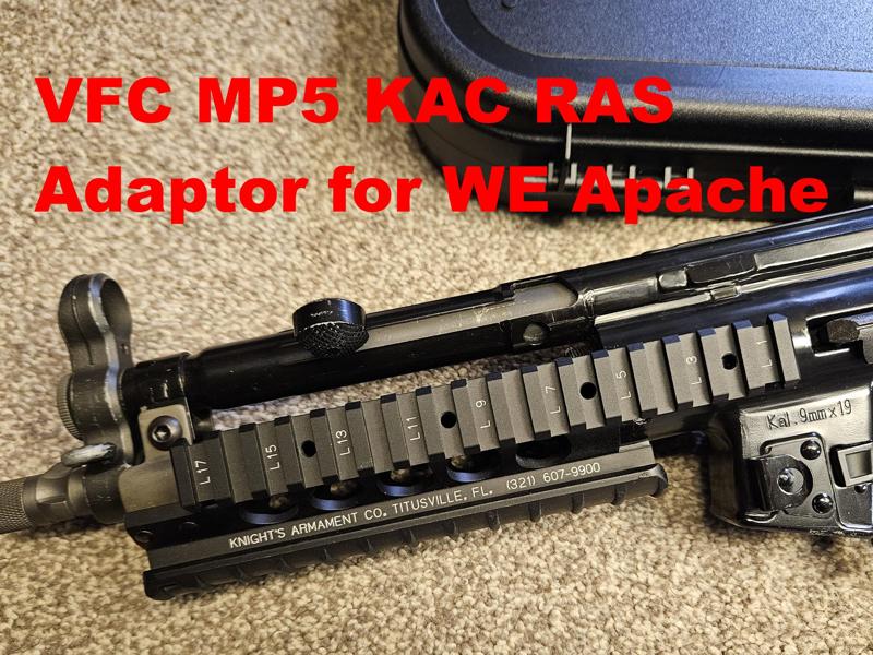 VFC MP5 KAC RAS Adaptor for WE Apache