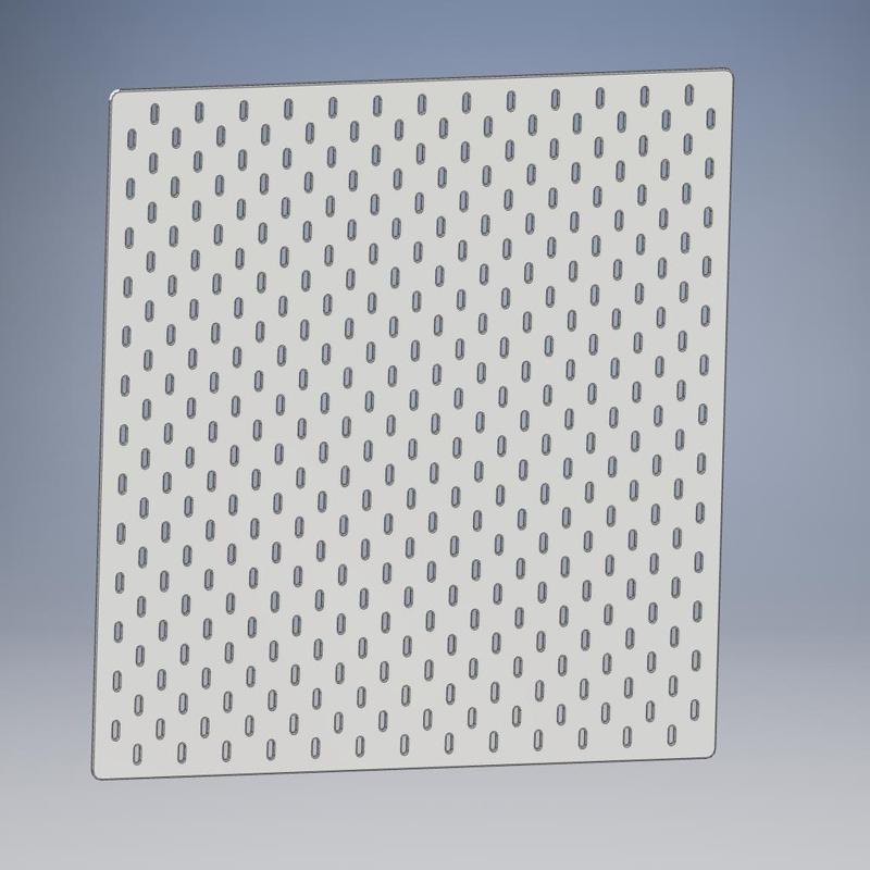IKEA SKADIS pegboard 56x56