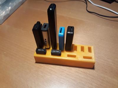 Modular USB holder