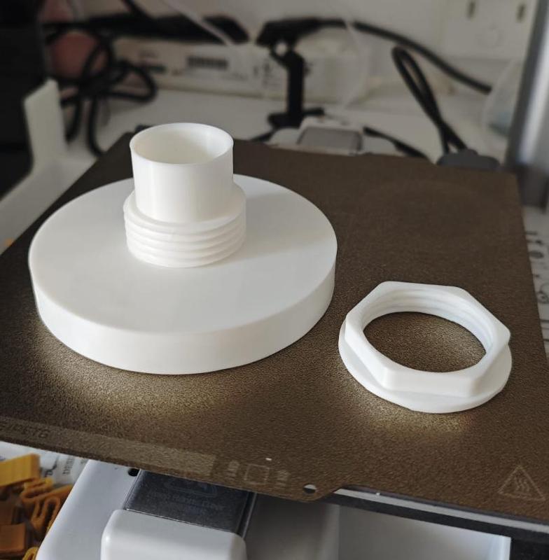 Lithophane lamp base