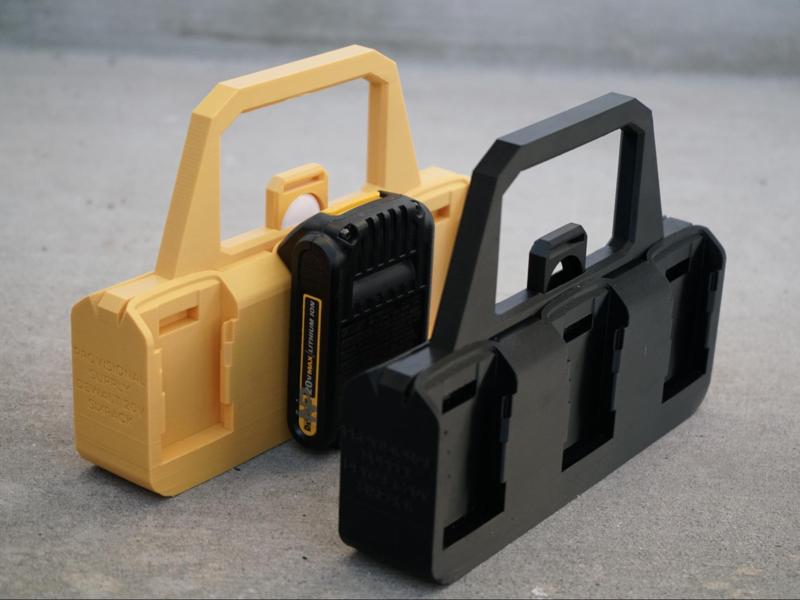 DeWalt 20V Sixpack Battery Caddy