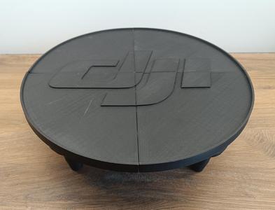 Portable drone landing pad