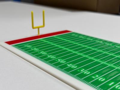 Multicolor Desktop Football Field 