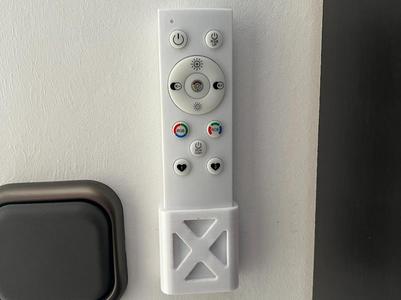 LED Remote Wall Mount Holder