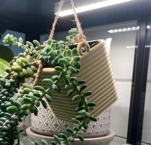 Hanging Square Modern Pot