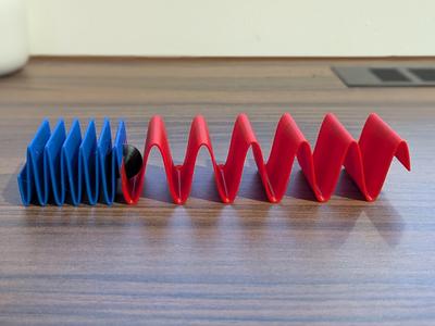 Red-Blue Shift Light Doppler Effect Desk Toy