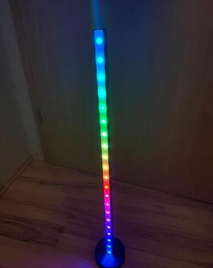 Wi-Fi RGB Floor Lamp (ESP8266 + WS2812 LEDs)