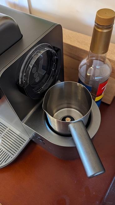 Keurig K-Cafe Milk Frother Lid Storage