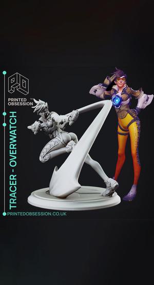 Tracer - Overwatch - Fanart Model