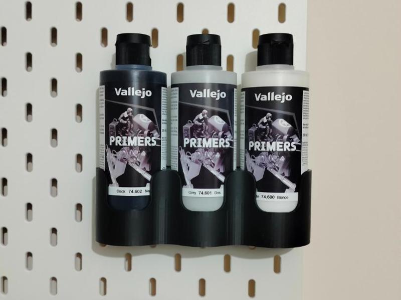 SKÅDIS Holder for 3 x 200ml Vallejo Jars