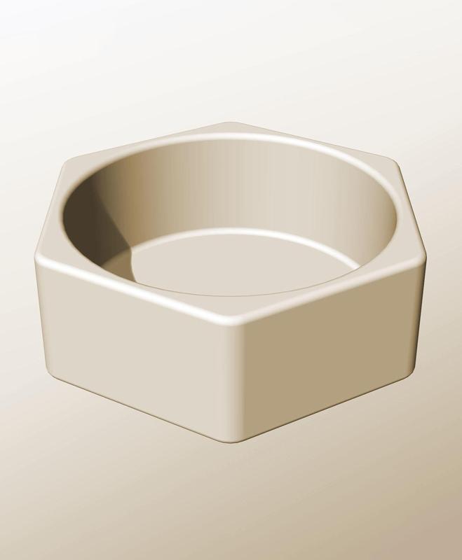 CH96-40 Modular stacking container for modern home decor 3d print stl