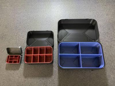 Altoids tin with hinge 2.0 (Print in place version) plus loads of cool dividers and other accessories