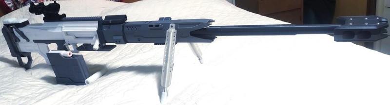 APEX Kraber shell-ejecting dart blaster.Designed by Misaka Hiro ,redesigned by gugubird