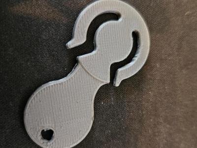 Removable Loonie (Canadian $1 Coin) Trolley Token