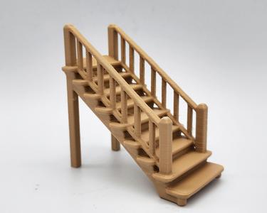 Wooden Staircase Miniature