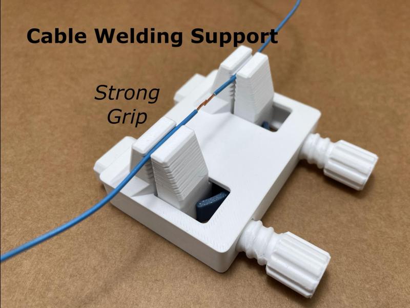Support for tin soldering.