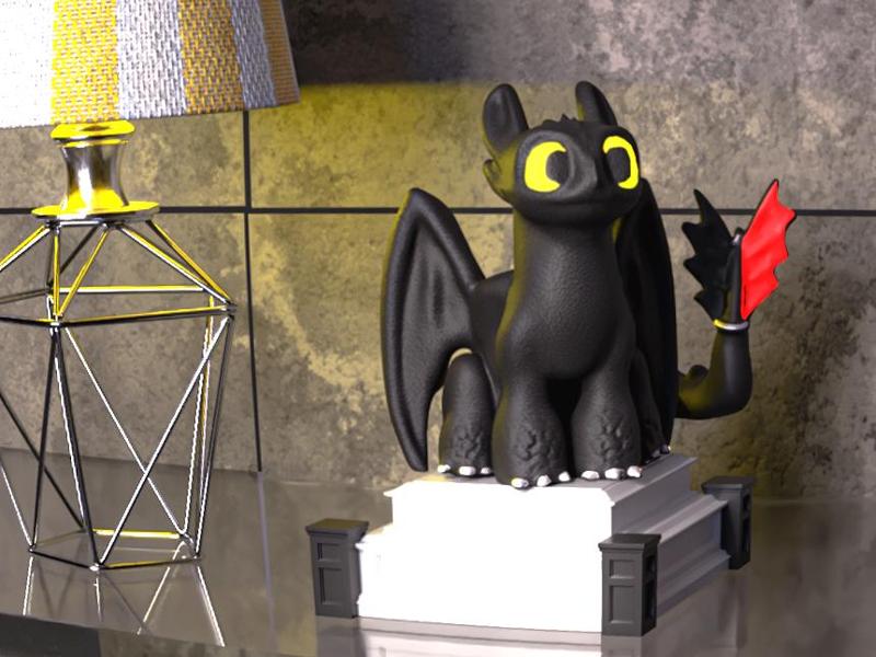 Toothless Dragon Night Fury