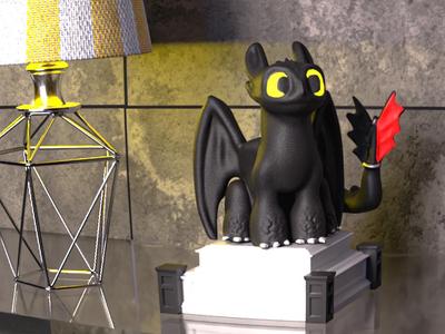 Toothless Dragon Night Fury
