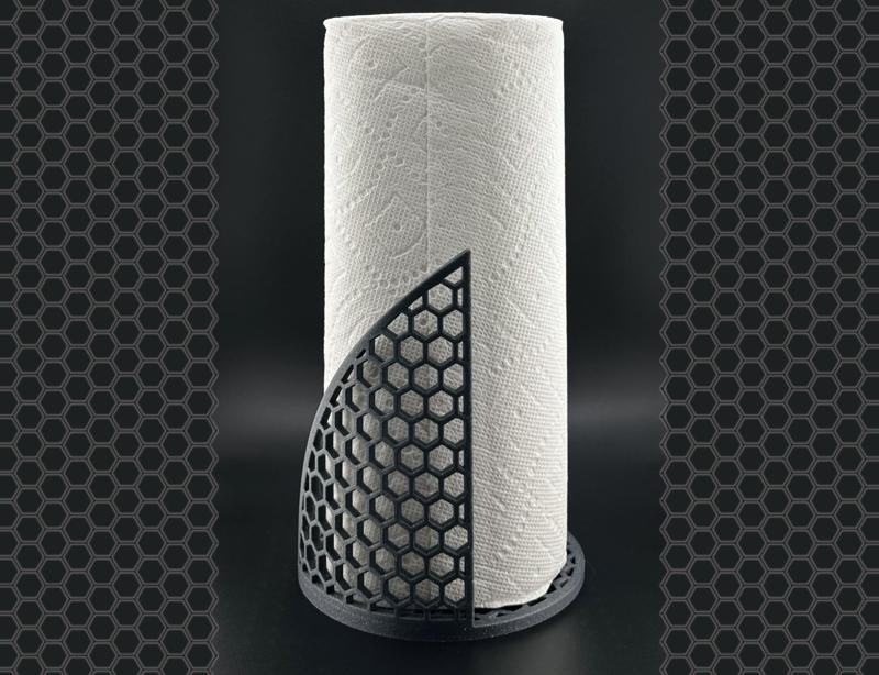 Hex Paper Towel Holder