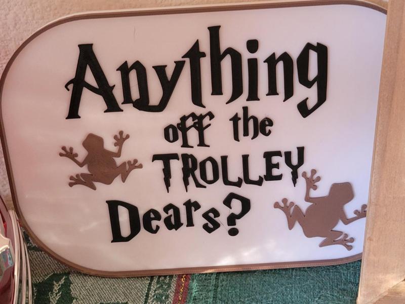 Trolley Sign