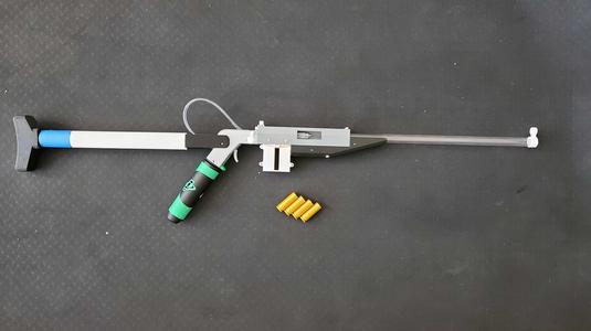 Bolt Action Air Rifle with Shell Ejection 