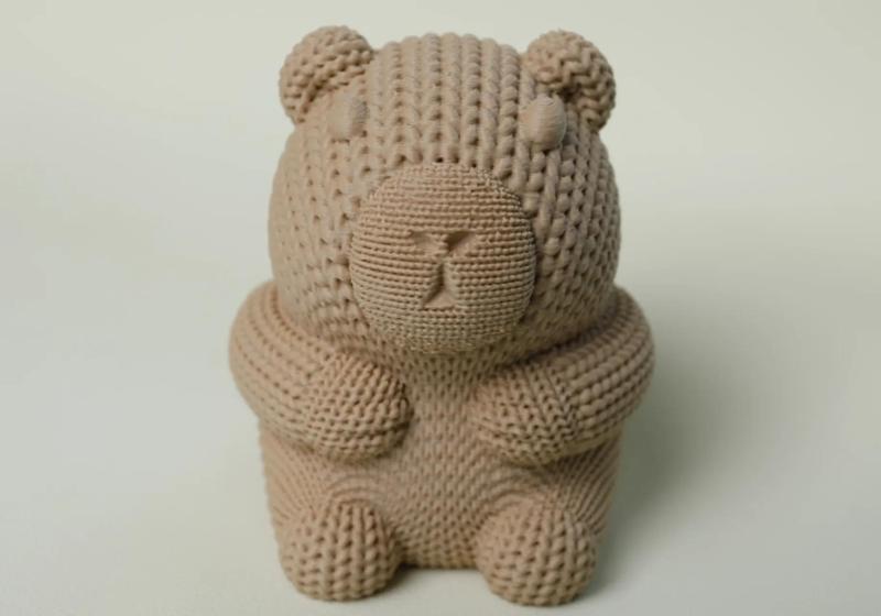 Knitted Yarn Capybara (with Figurine and Keychain Presets)