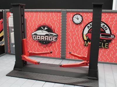 Miniature Car Lift for model cars scale 1:18-24-43